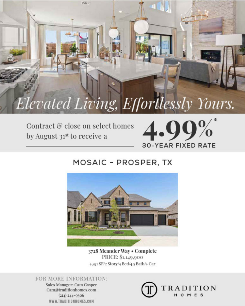 Tradition Homes: Elevated Living, Effortlessly Yours