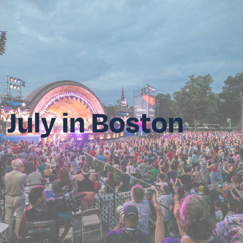 July in Boston