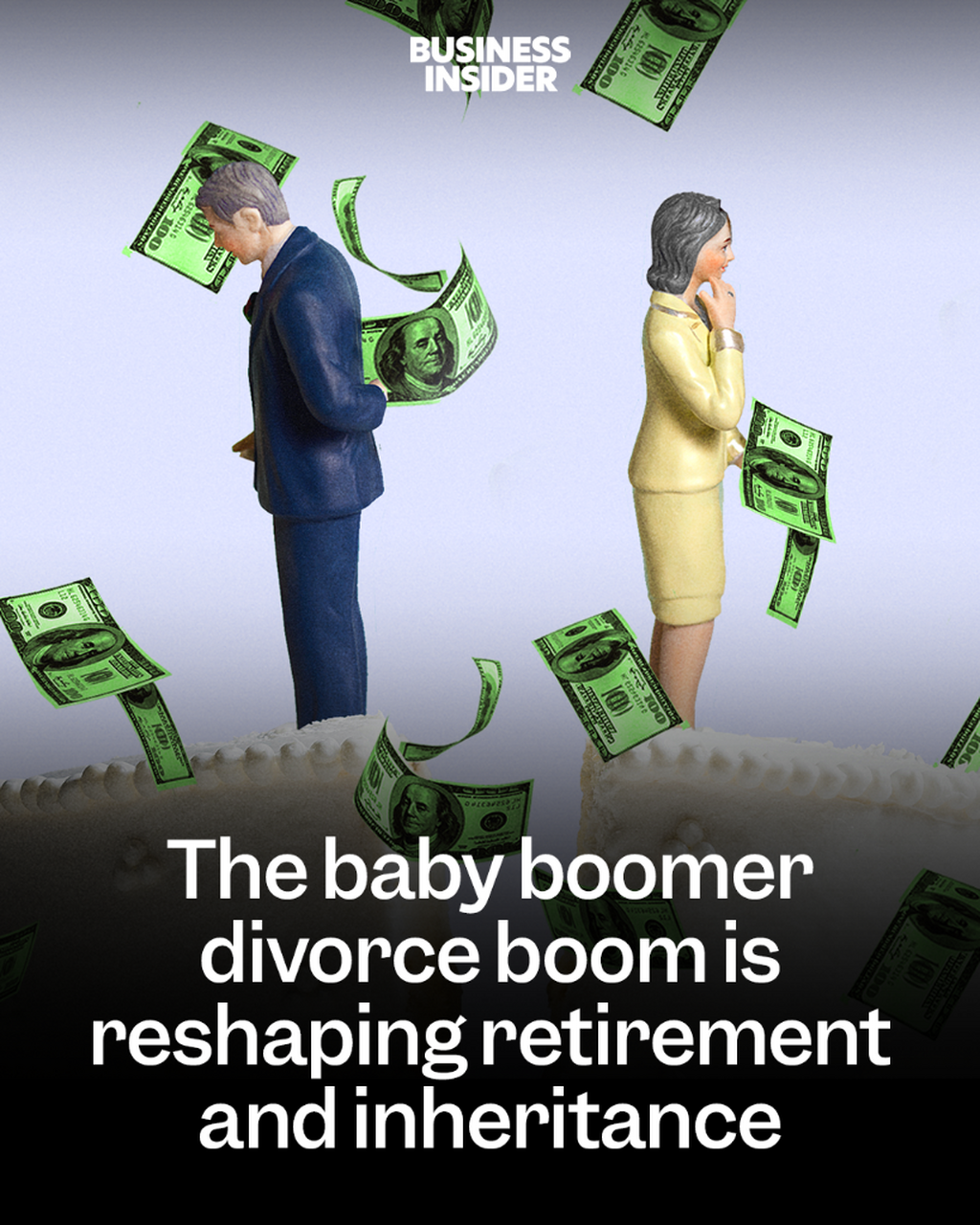 The baby boomer divorce boom is reshaping retirement and inheritance