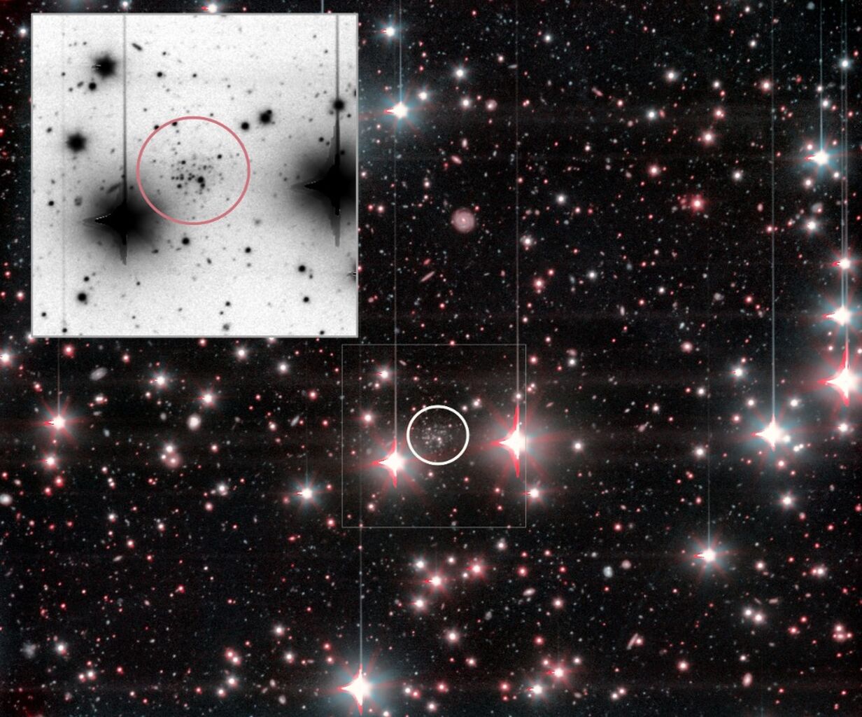 Galassia quasi invisibile racconta l&rsquo;alba dell&rsquo;universo