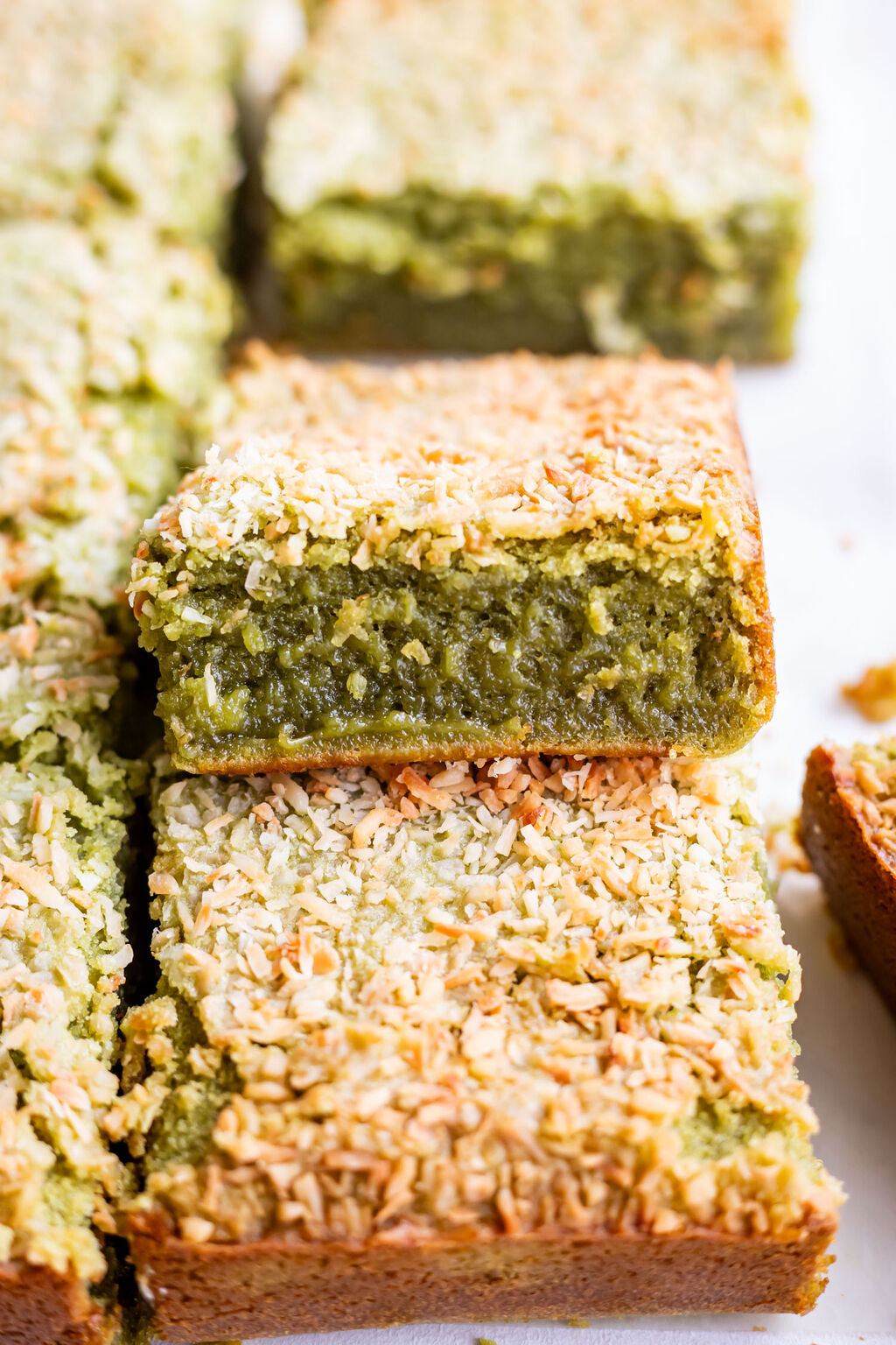 Matcha Butter Mochi
