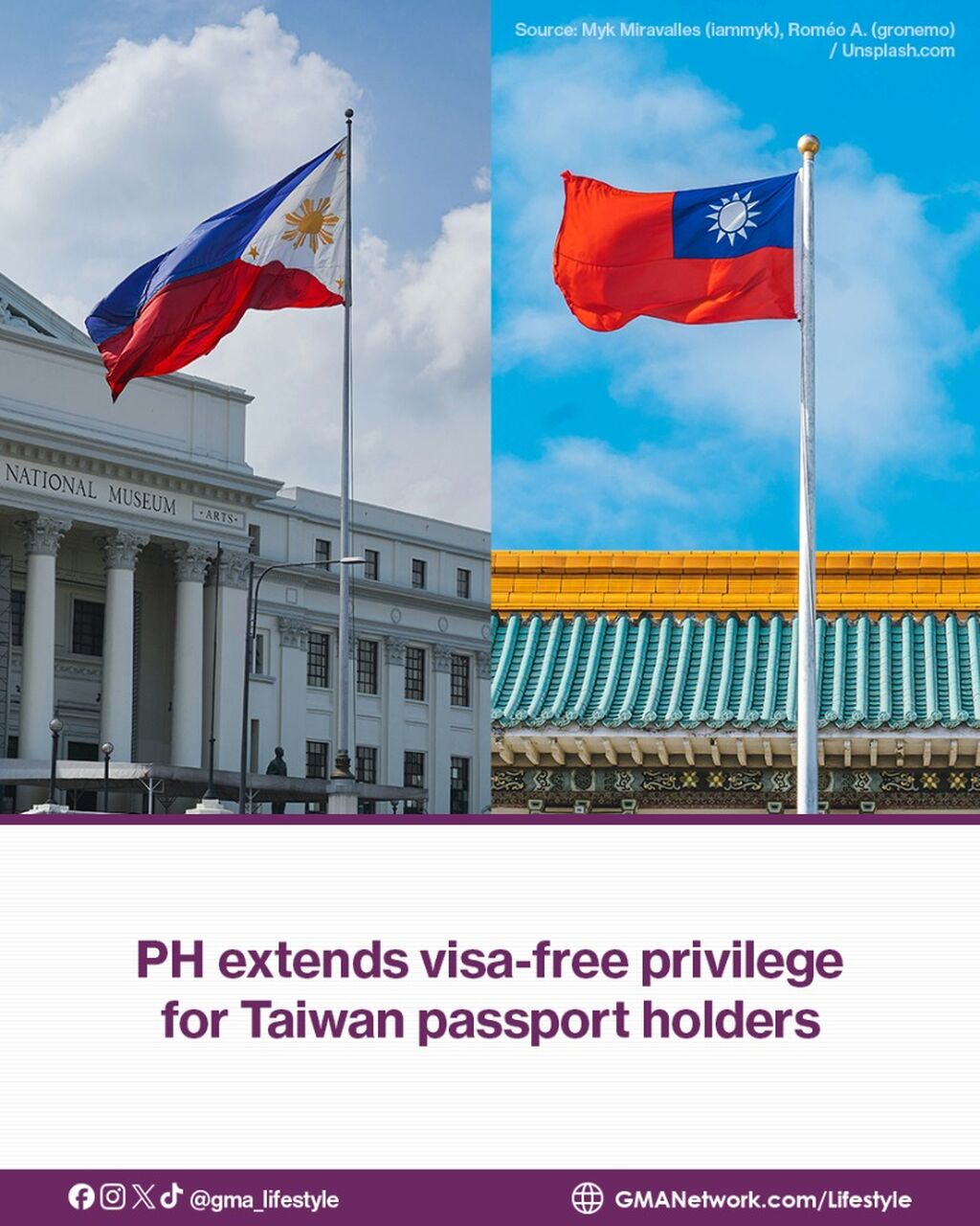 PH extends visa-free privilege for Taiwan passport holders