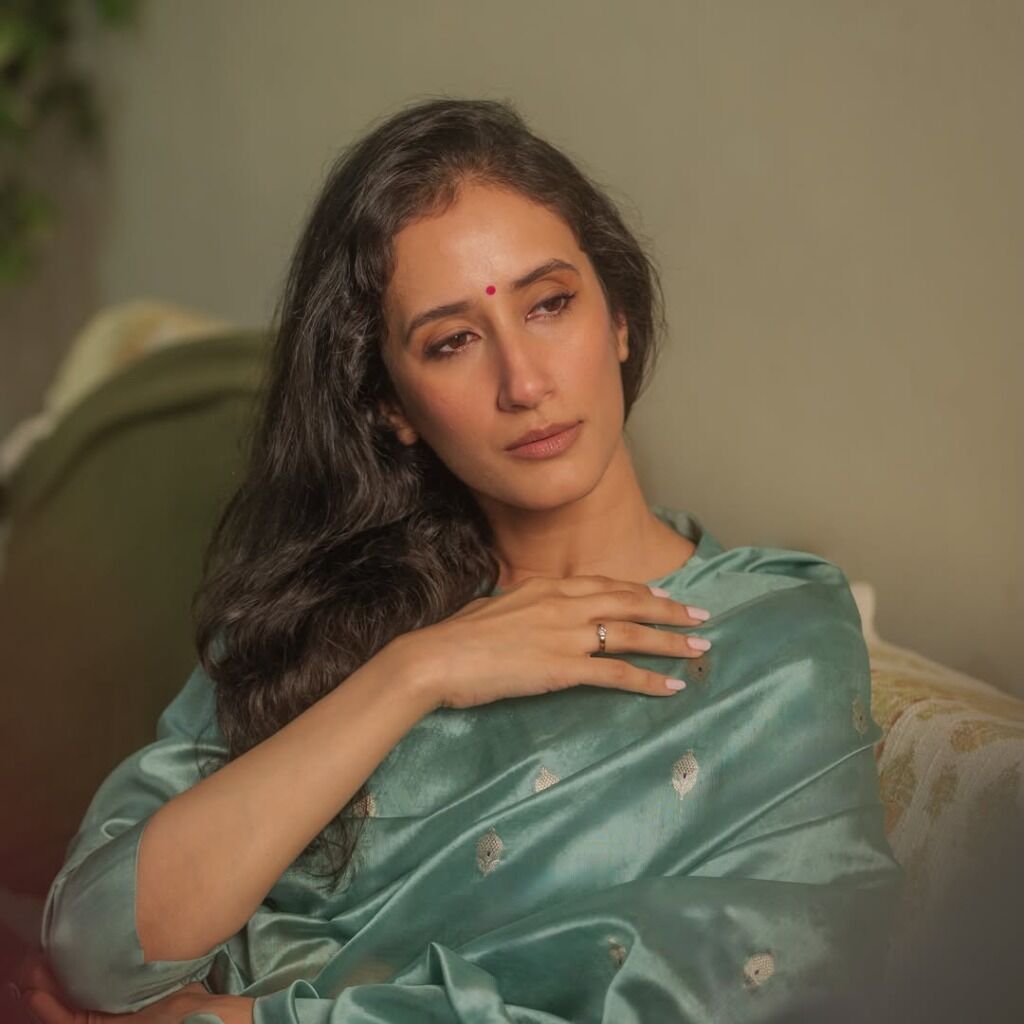 Kumuskali as worn by Namita Dubey