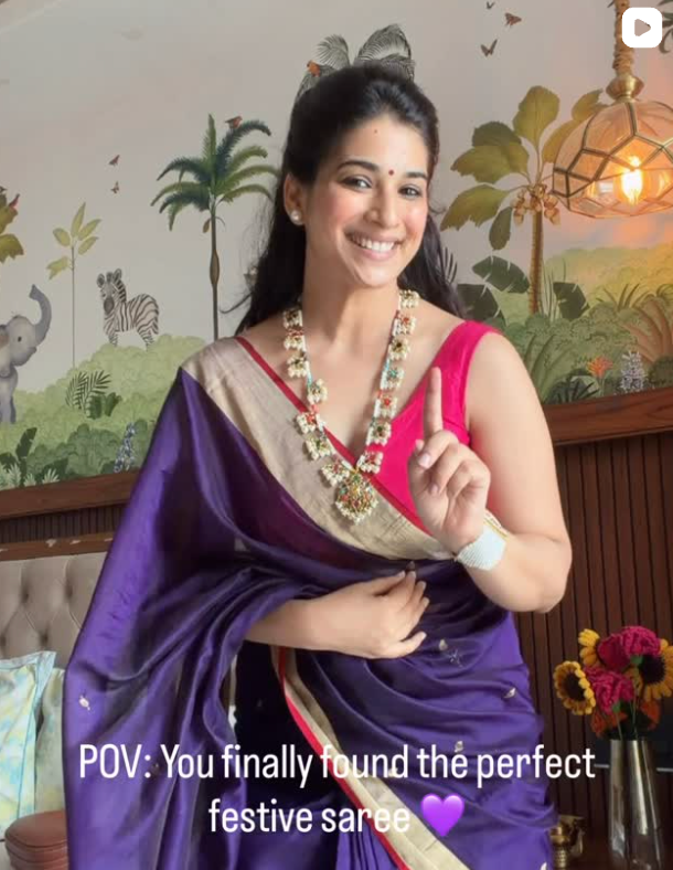 Gulaab Bahara as worn by Priya Mugdal