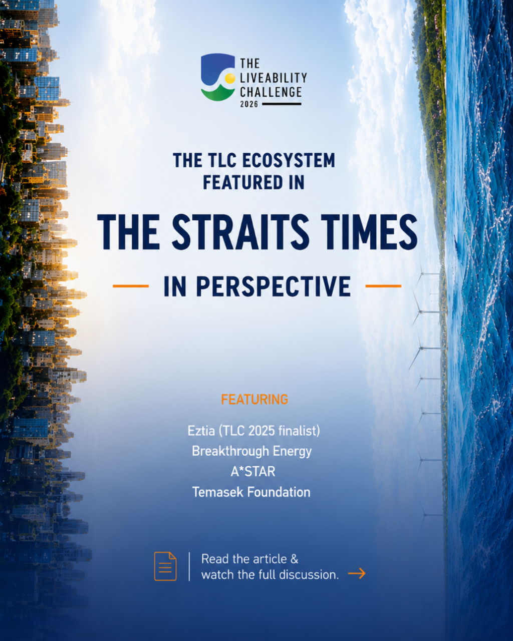 TLC ecosystem featured in The Straits Times In Perspective roundtable