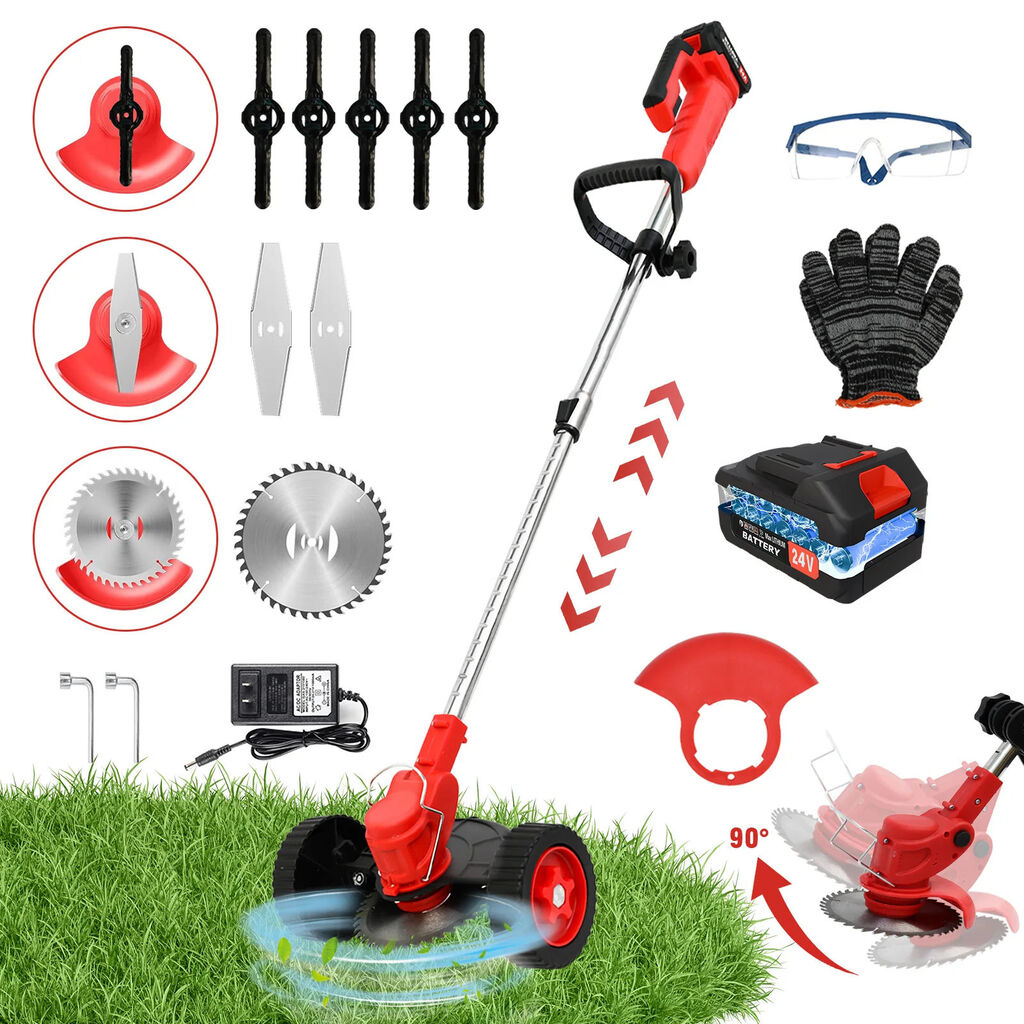 Electric Grass Trimmer 3-in-1