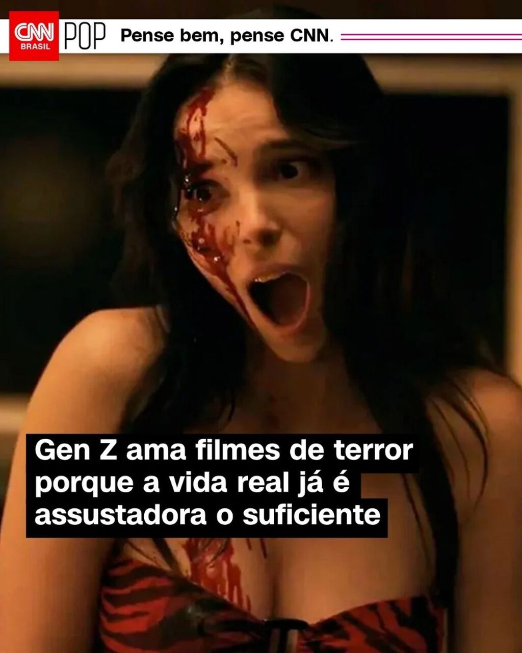 Gen Z ama filmes de terror porque a vida real j&aacute; &eacute; assustadora o suficiente