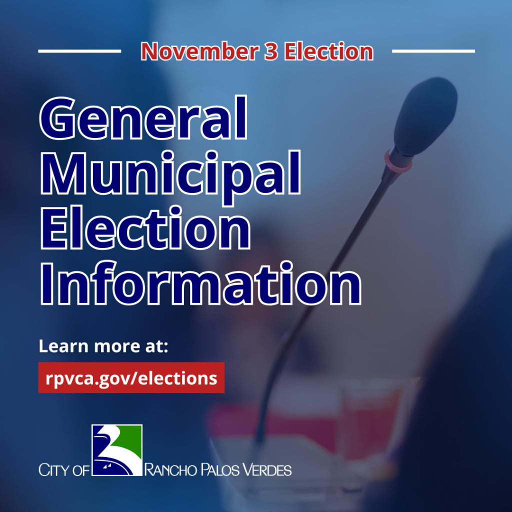 November 3 General Municipal Election