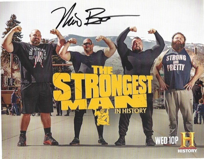 📺 Strongest Man in History Signed Photo
