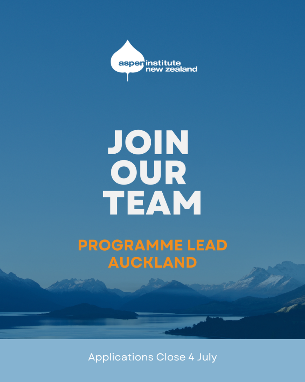 Programme Lead - Auckland