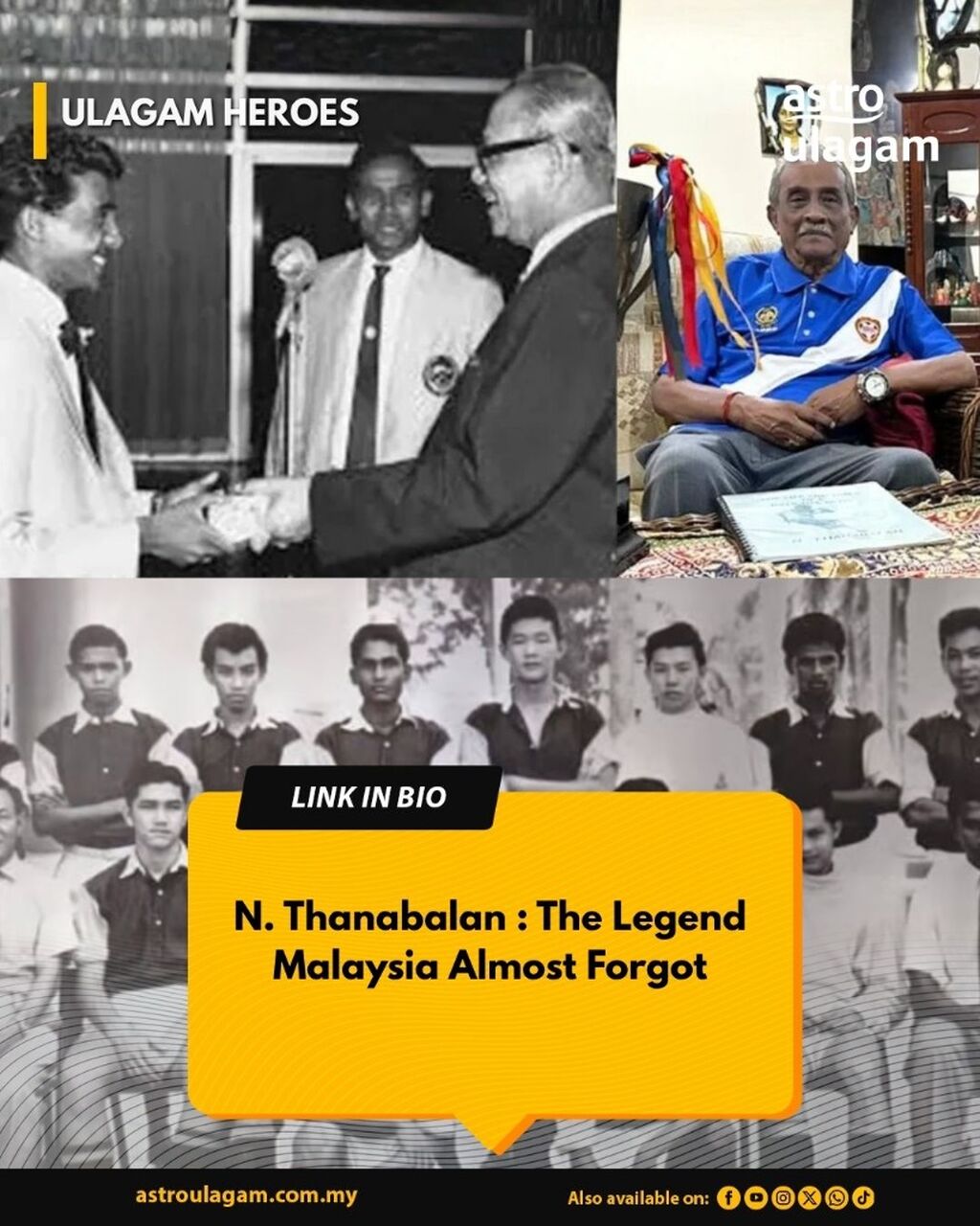 N. Thanabalan : The Legend Malaysia Almost Forgot