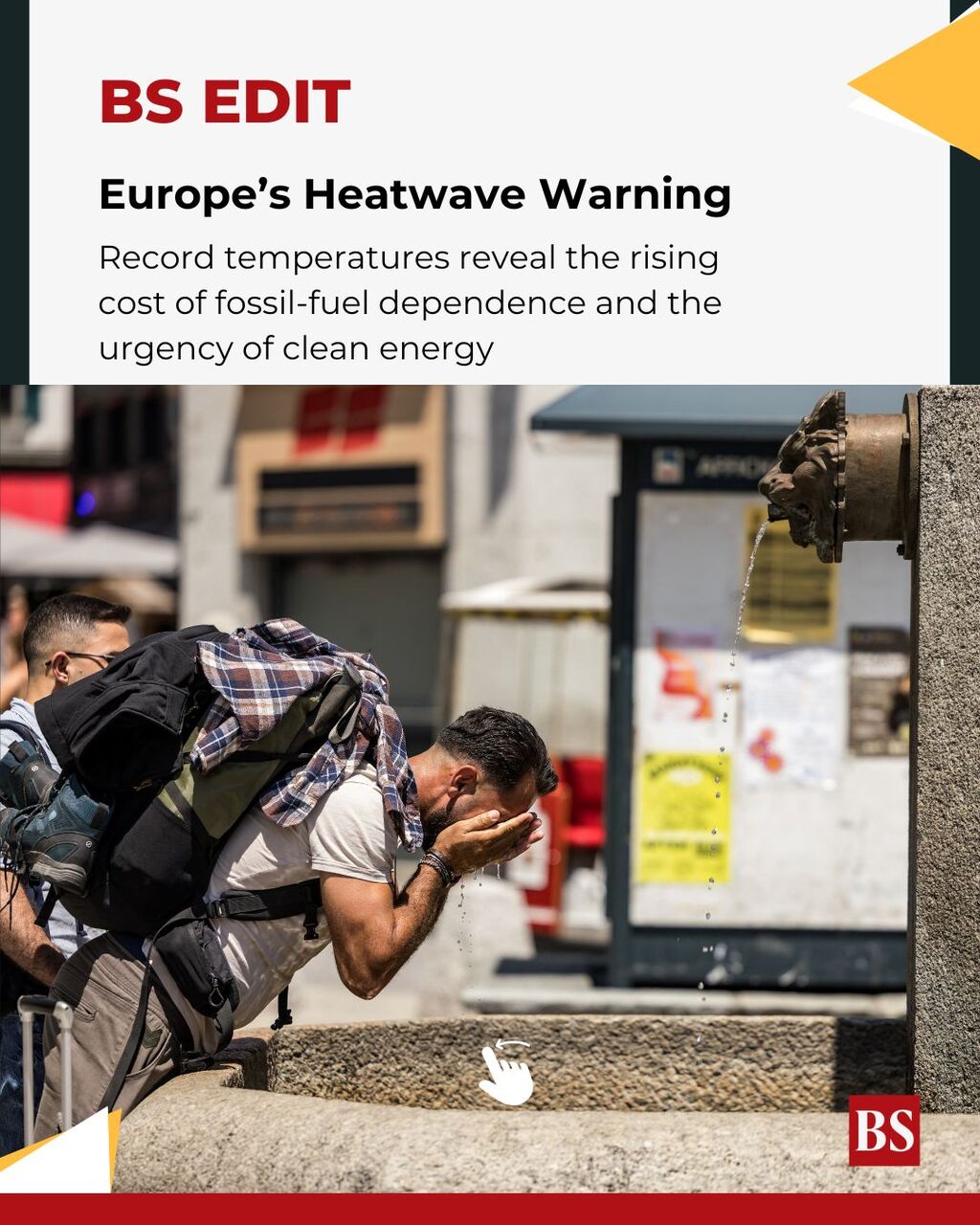 Mercury rising: Fossil-fuel dependence is powering heatwaves in Europe