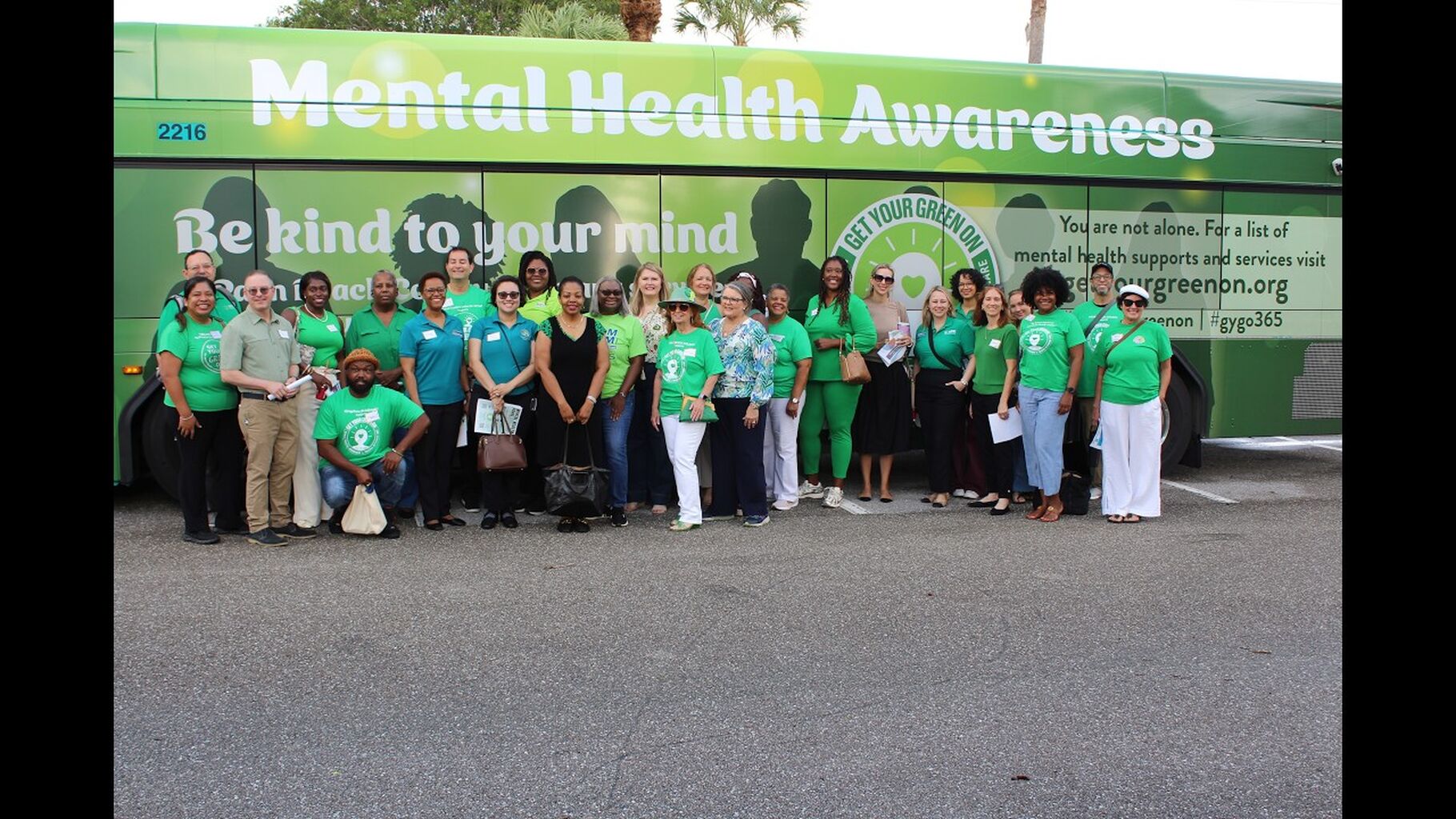 Get Your Green On 2026 Mental Health Bus Tour