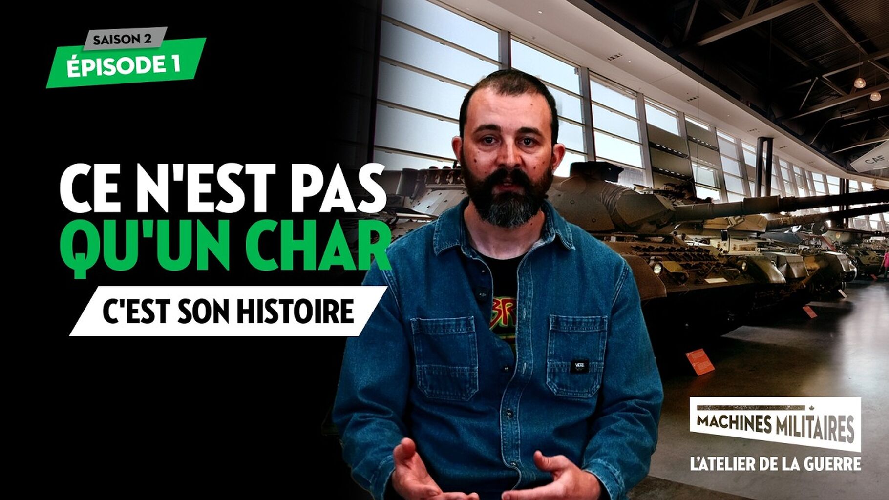 L&rsquo;atelier de la guerre S2E2 | Les histoires derri&egrave;re les machines