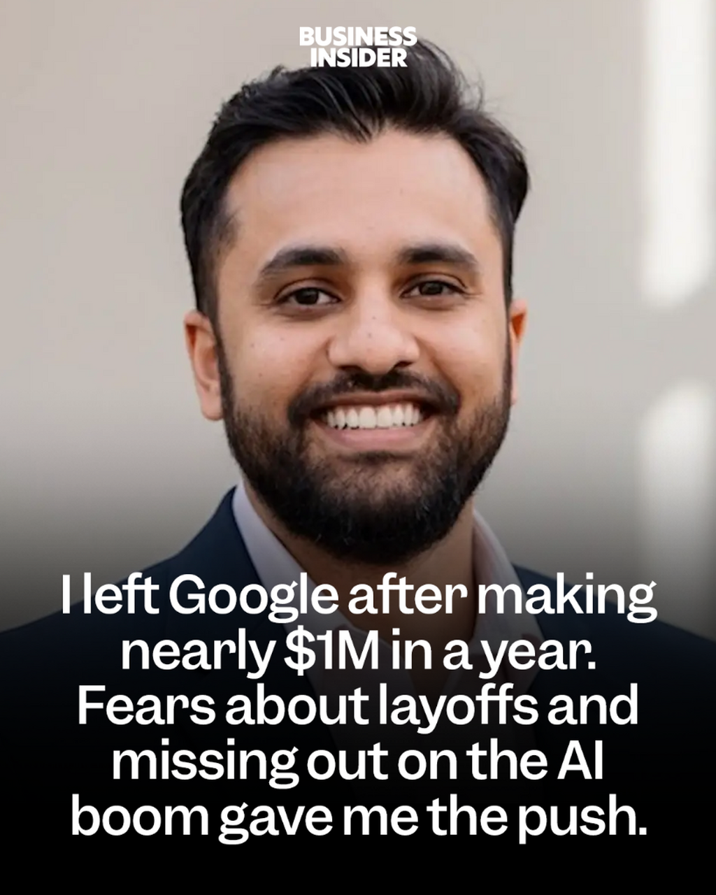 I left Google after making nearly $1M in a year. Fears about layoffs and missing out on the AI boom gave me the push.