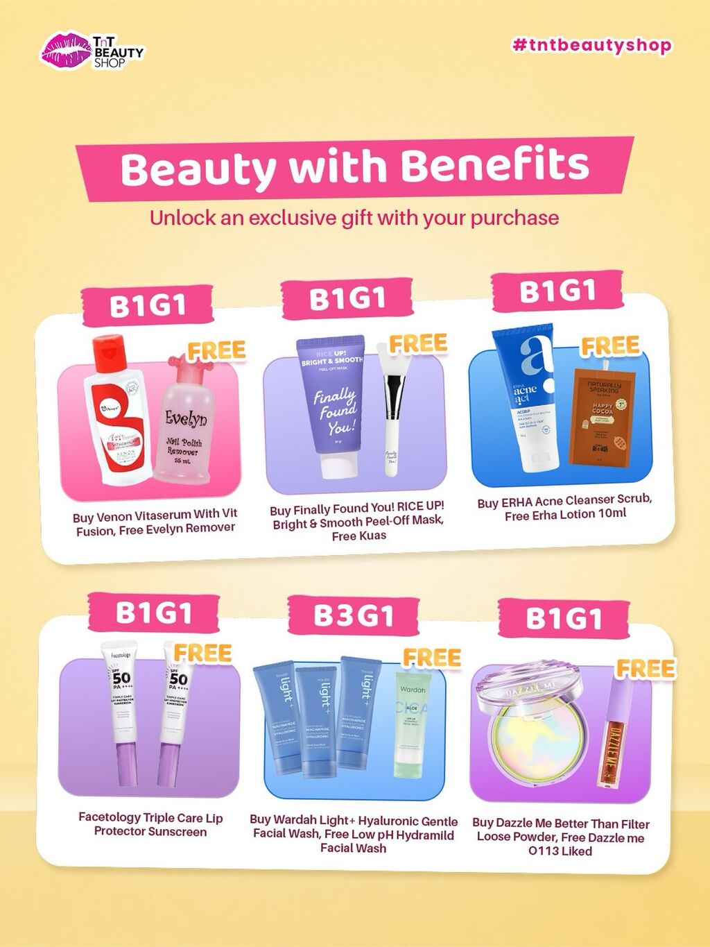B1G1 & Free Gift