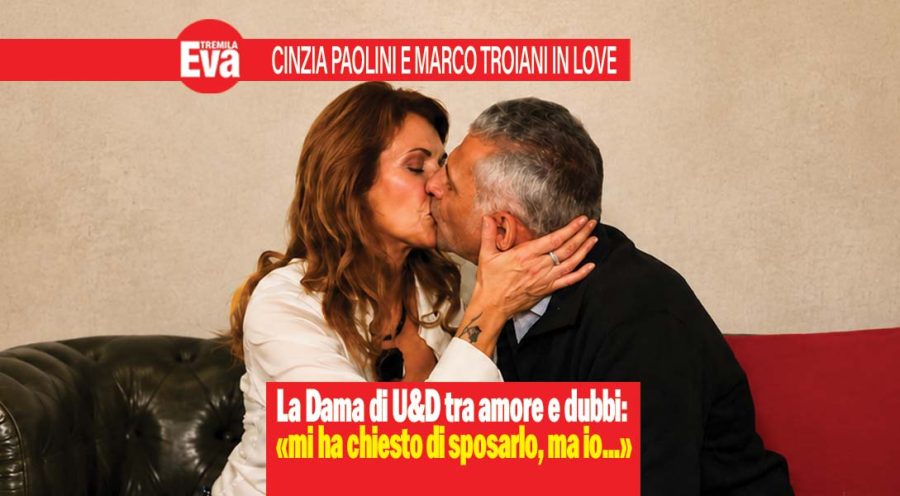 Cinzia Paolini di U&D, la proposta di matrimonio di Troiani