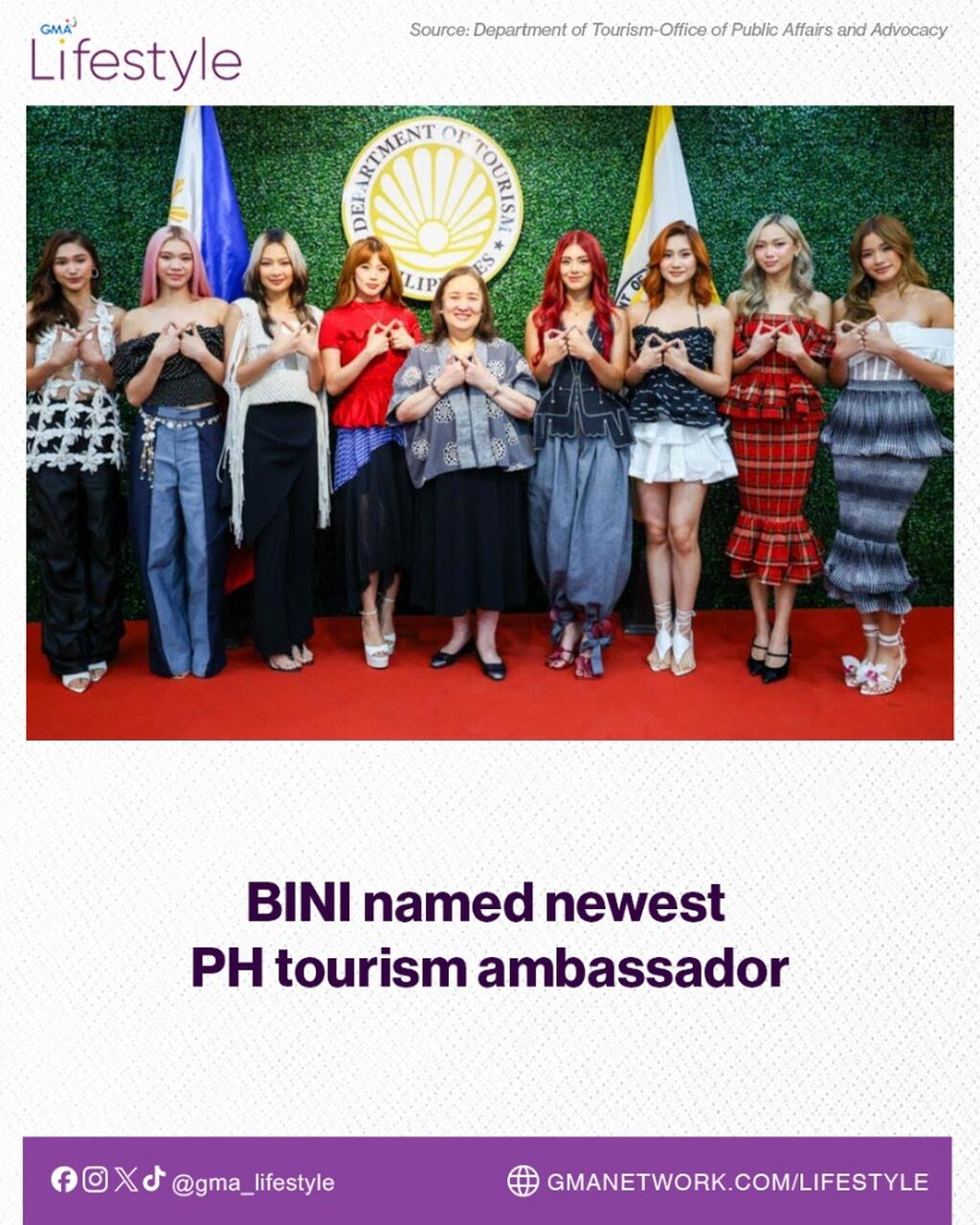 BINI named newest PH tourism ambassador