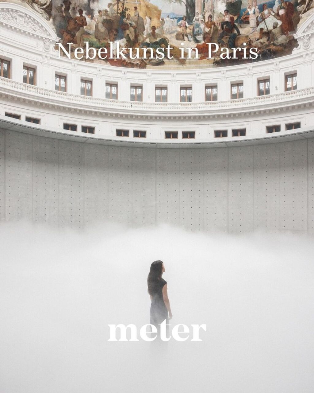 Nebelkunst in Paris