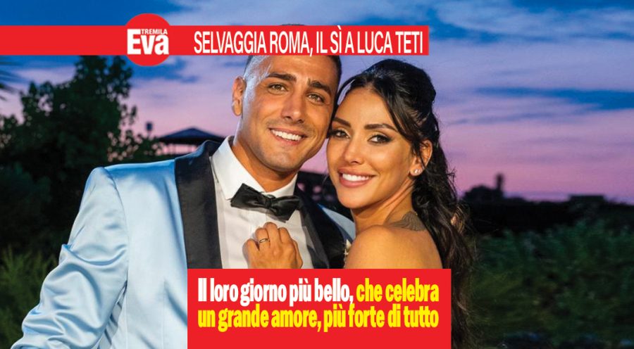 Selvaggia Roma e Luca Teti, la favola del loro romantico s&igrave;