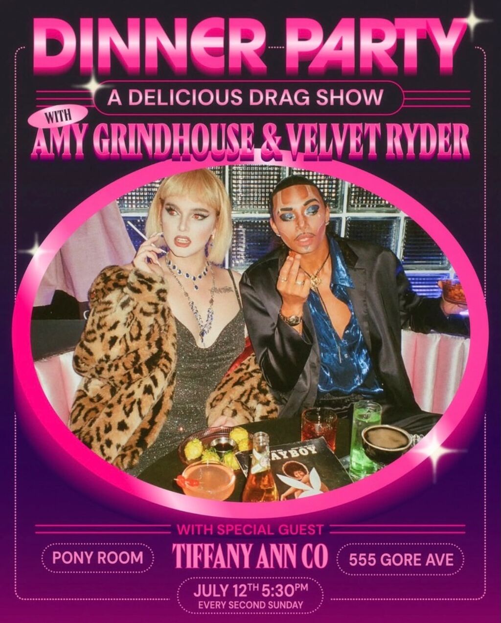 Dinner Party Drag Show July 12