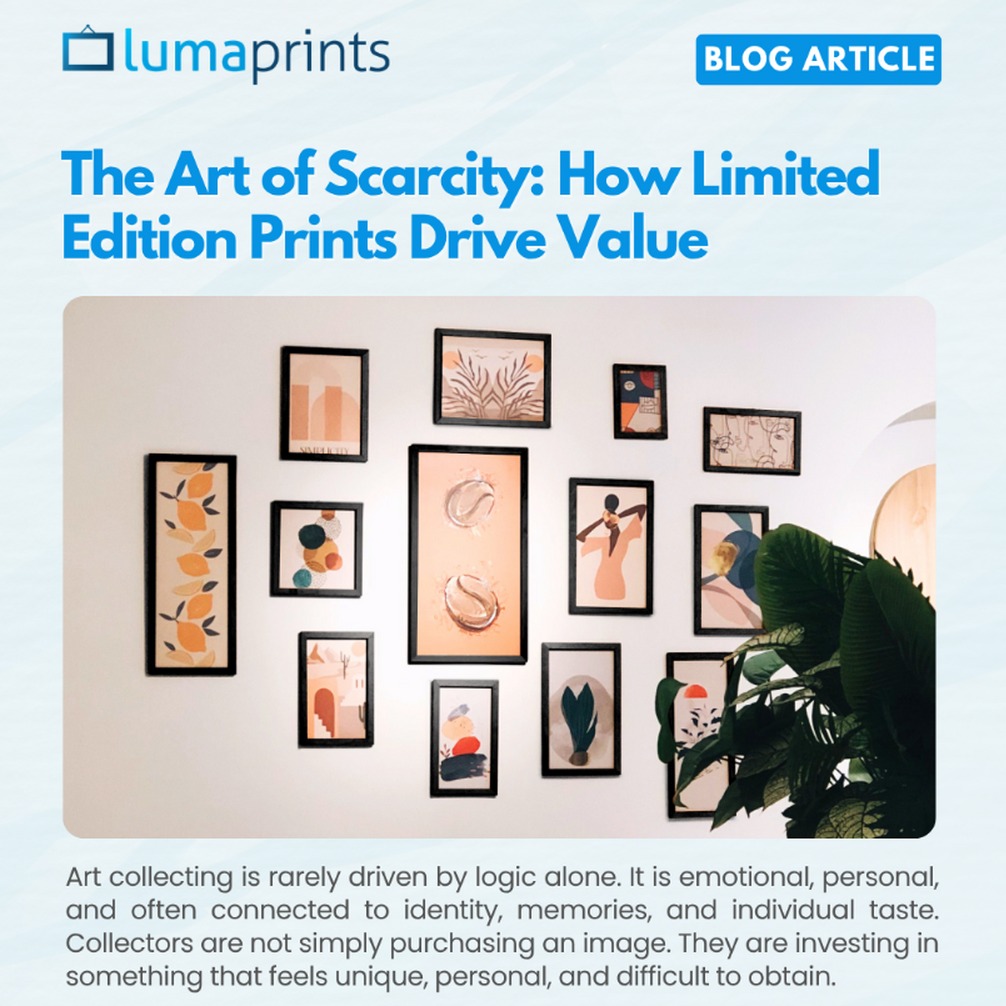 The Art of Scarcity: The Value of Limited-Edition Prints