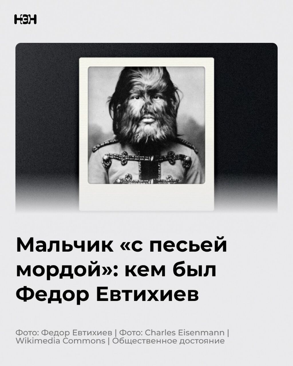 Мальчик &laquo;с песьей мордой&raquo;: кем был Федор Евтихиев