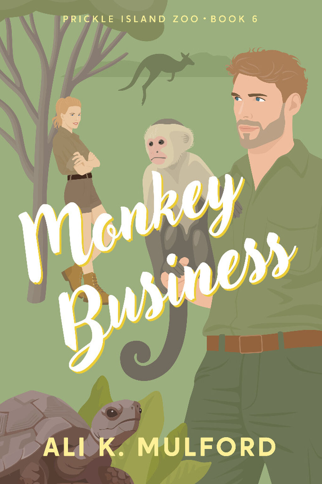 Pre-order Monkey Business (Prickle Island Zoo Book 6)