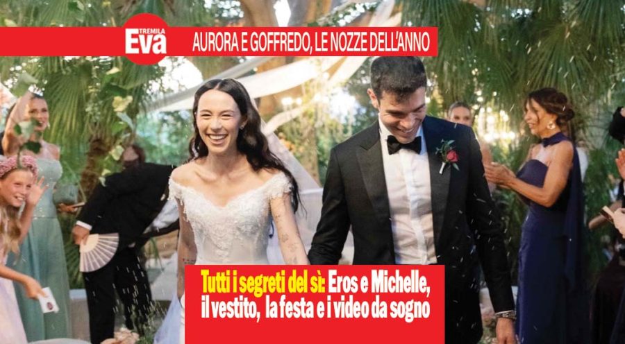 Aurora Ramazzotti sposa: il s&igrave; da favola a Cerza in Sicilia