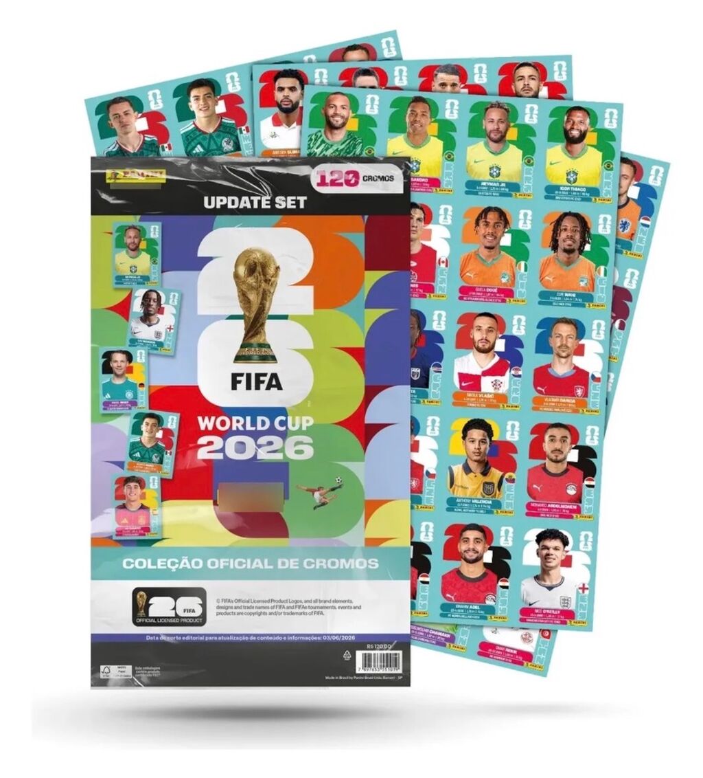Kit atualiza&ccedil;&atilde;o figurinhas 2026
