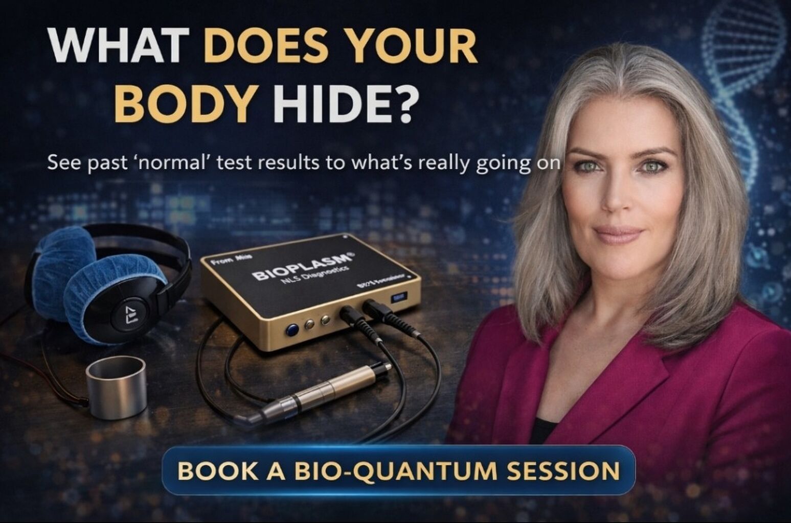 bio quantum Bio-Quantum Health Assessment & Therapy. Assessment with a printed report & targeted therapy. 16 years clinical experience. Appointments only.