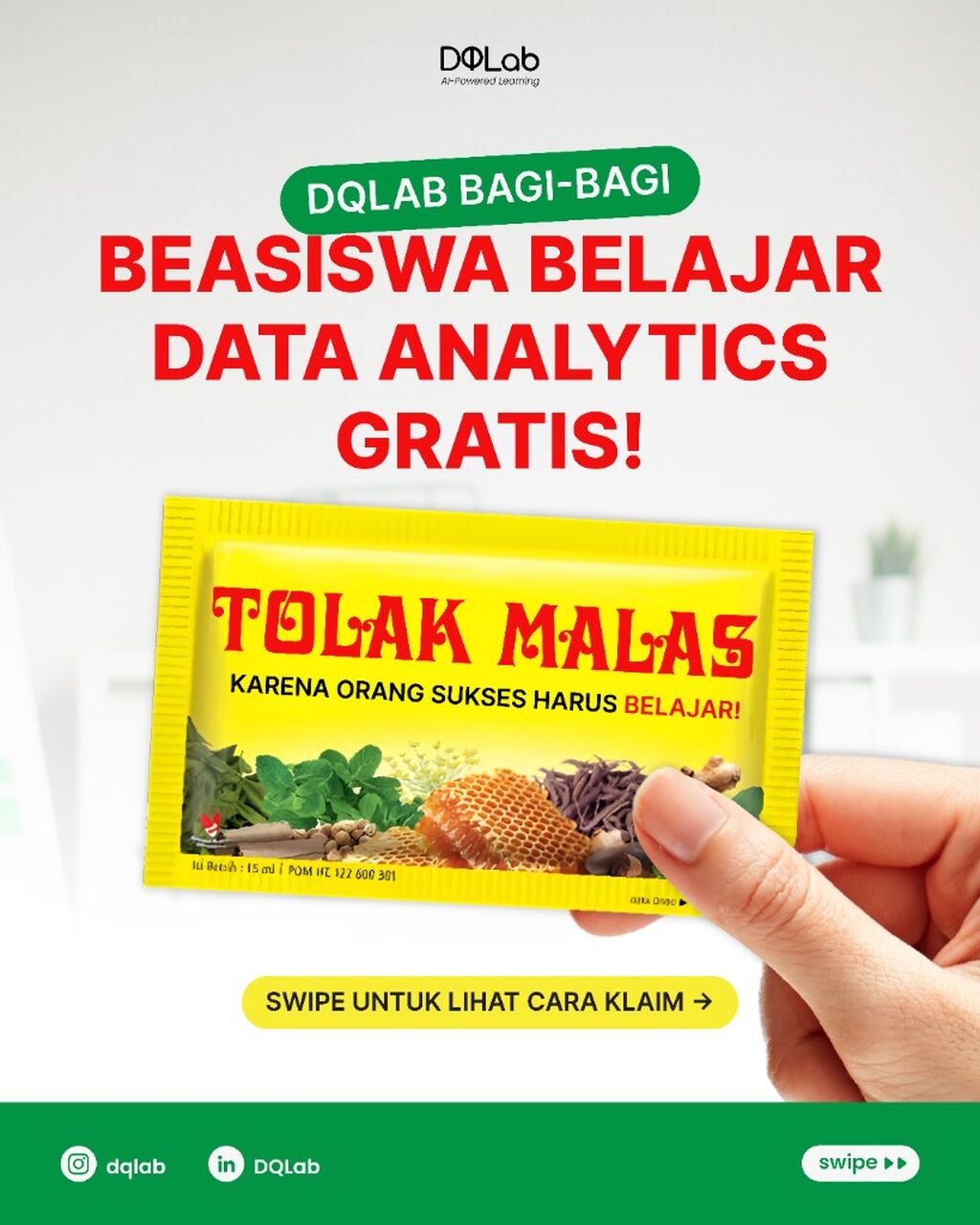 Akses Beasiswa Belajar Data Analytics Gratis di WhatsApp Channel DQLab!