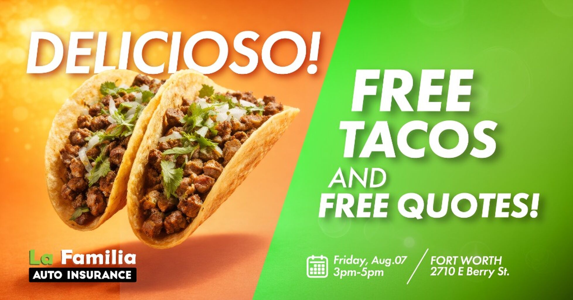 Fort Worth &mdash; Free Tacos! 🎉