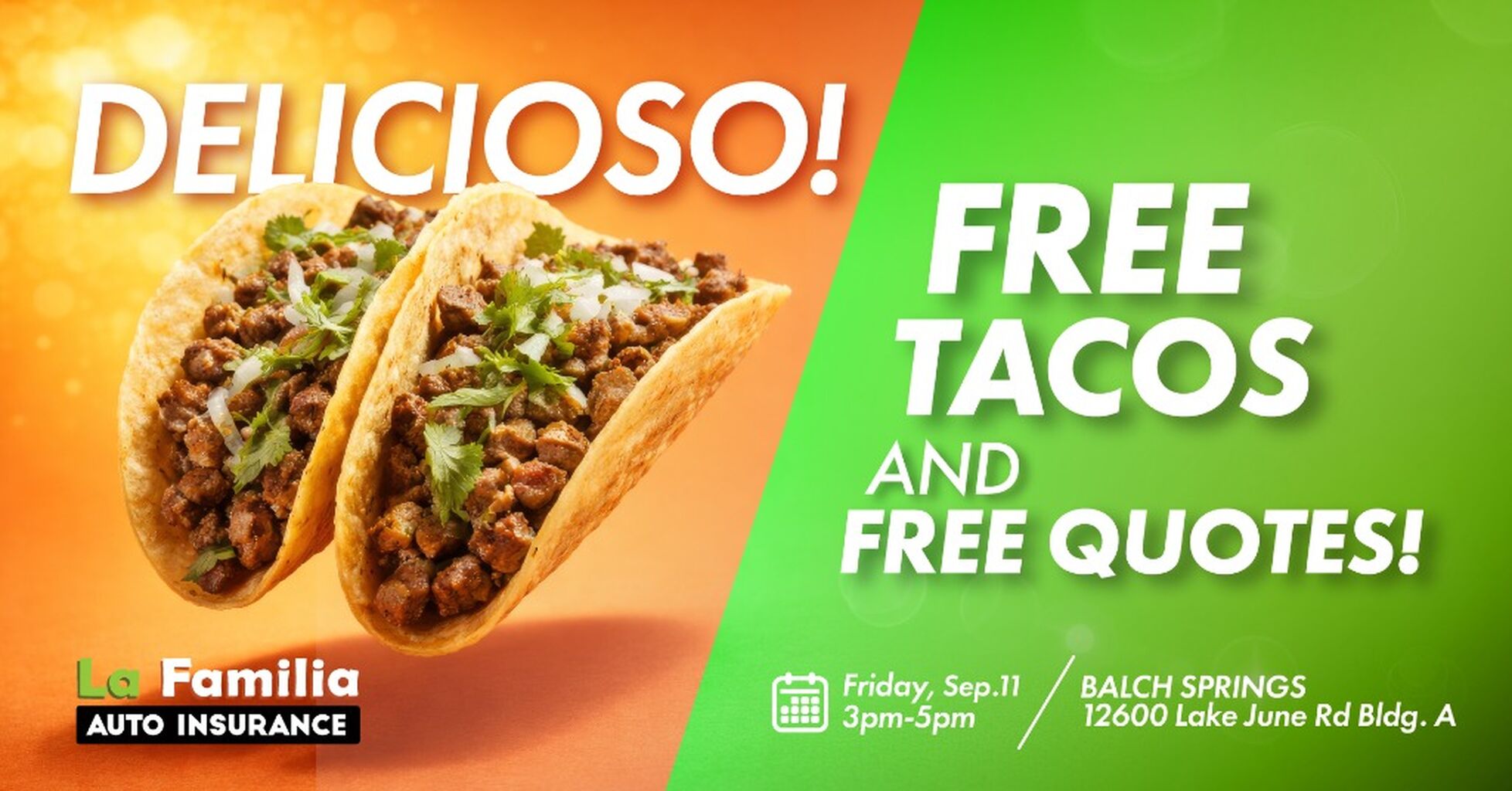 Balch Springs &mdash; Free Tacos! 🎉