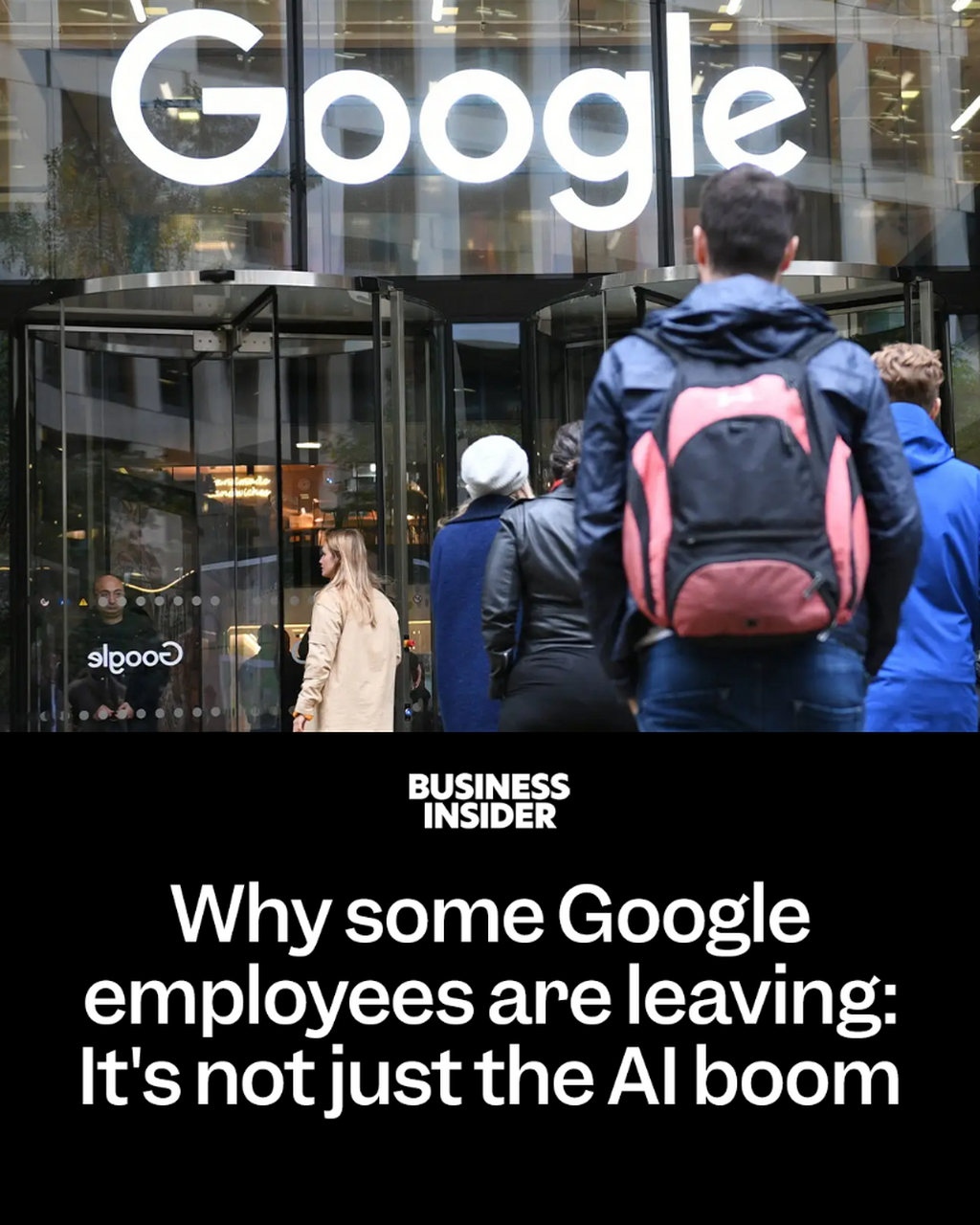 Why some Google employees are leaving: It's not just the AI boom.