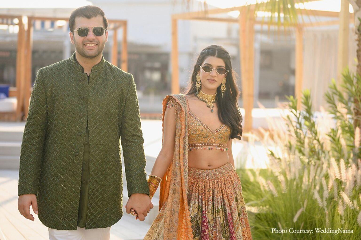 Zahra Ali Khan and Deep Asnani, Hilton Abu Dhabi Yas Island