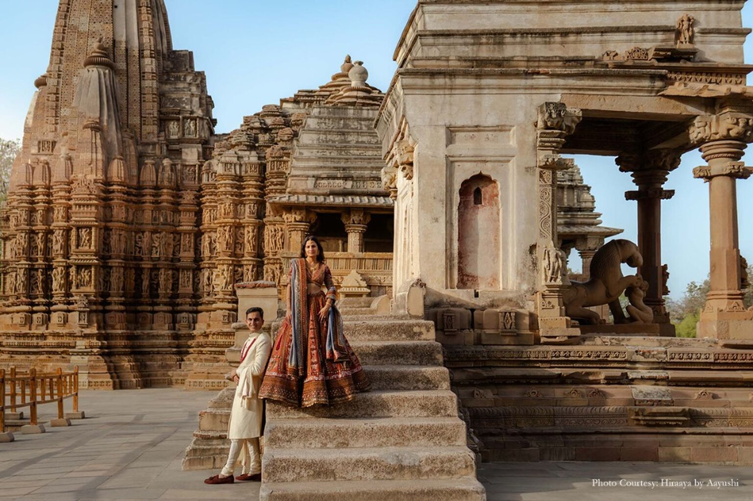 Shivangi Singh and Ishan Guru, Hotel Chandela, Khajuraho