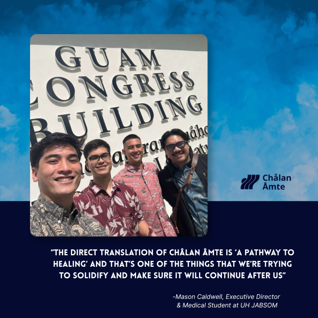 JABSOM students help sustain mentorship network, "Ch&aring;lan &Aring;mte" for Guam's aspiring physicians 