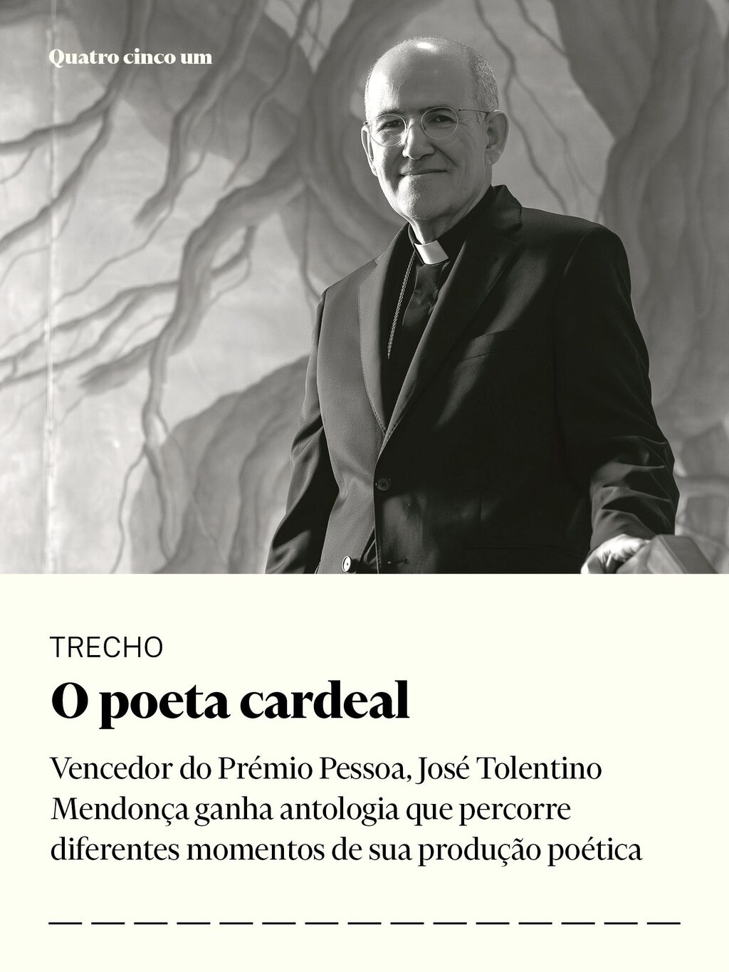 Trecho | O poeta cardeal