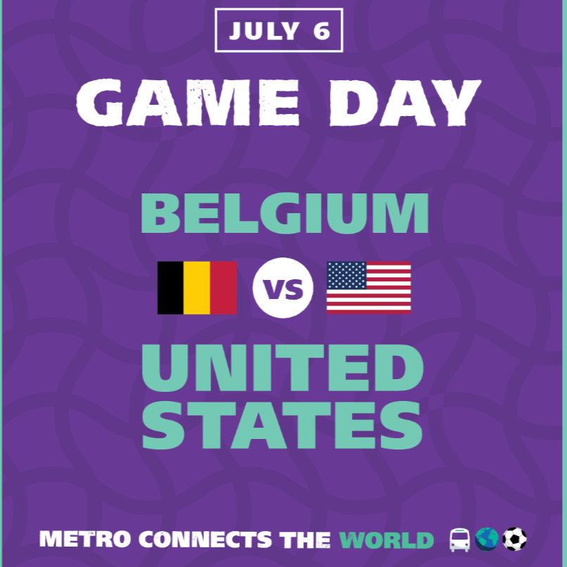 Let's go USA! Free shuttles and more on Match Day
