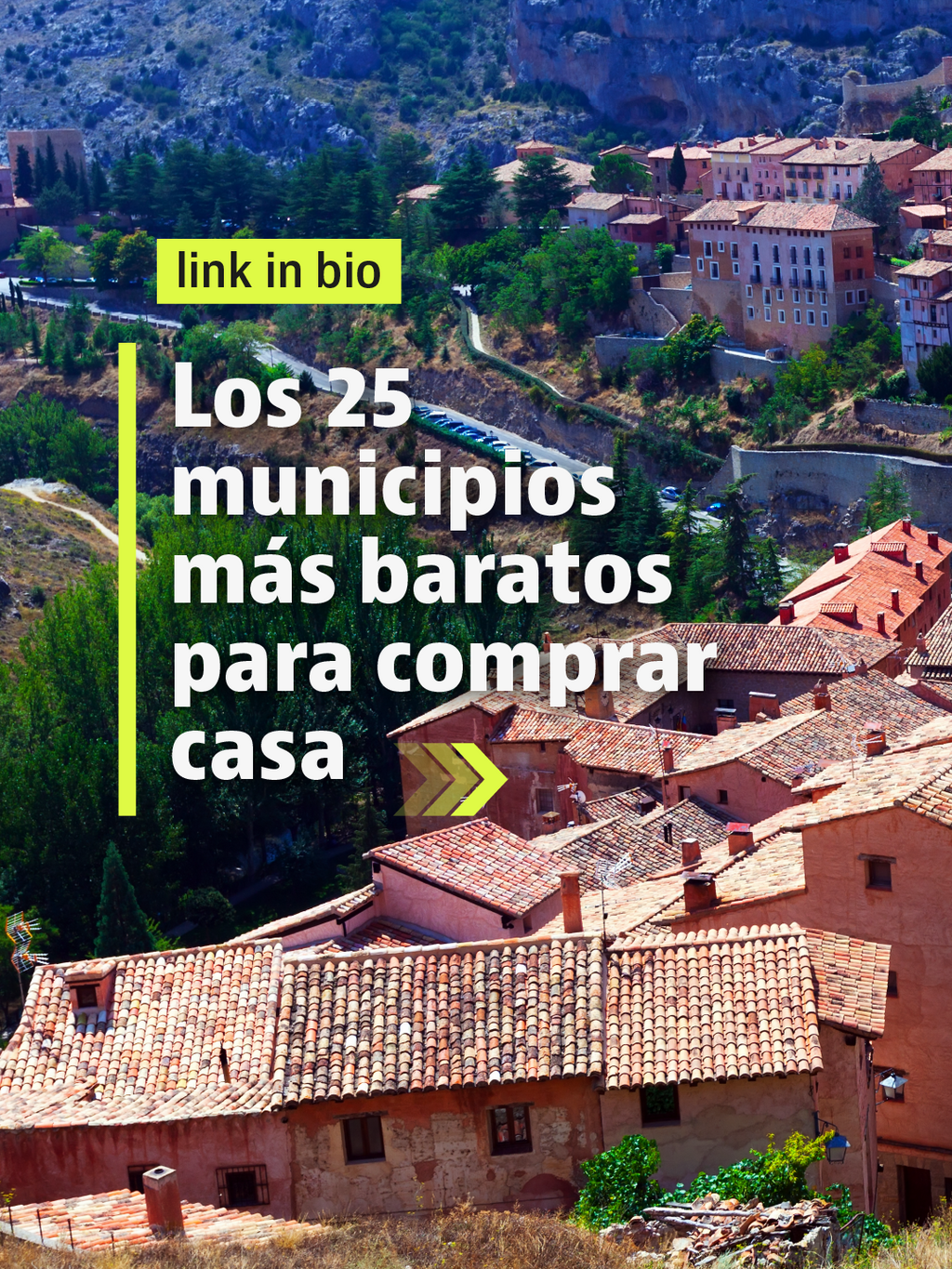 Comprar vivienda: 25 municipios baratos
