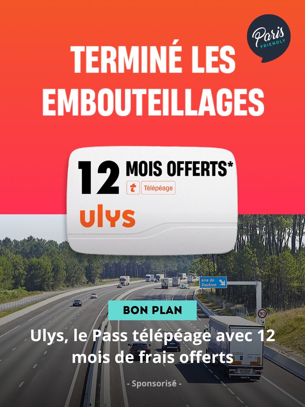 Un an de t&eacute;l&eacute;p&eacute;age offert, sans engagement, avec le code ULYS2612.