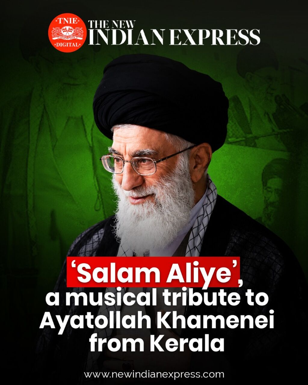 &lsquo;Salam Aliye&rsquo;, a musical tribute to Ayatollah Khamenei from Kerala