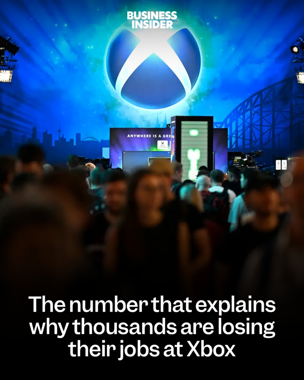 The number that explains why thousands are losing their jobs at Xbox