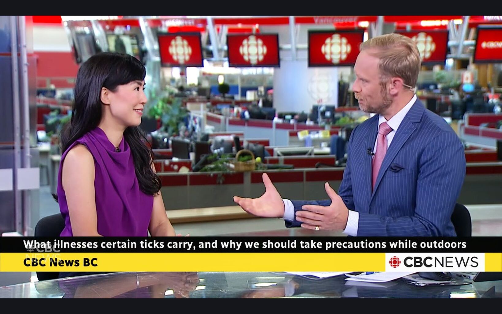 CBC News - What illnesses certain ticks carry, and why we should take precautions while outdoors
