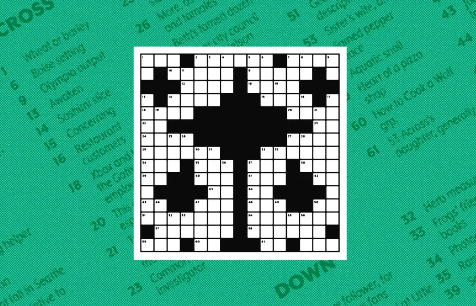 A Seattle-Themed Crossword Puzzle