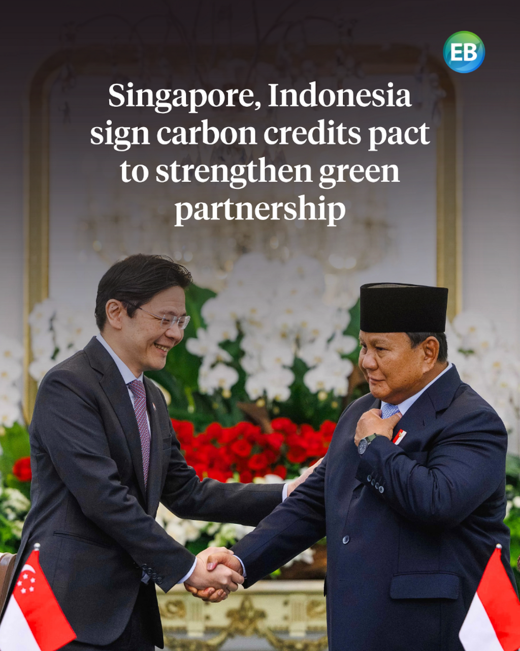 Singapore, Indonesia sign carbon credits pact to strengthen green partnership
