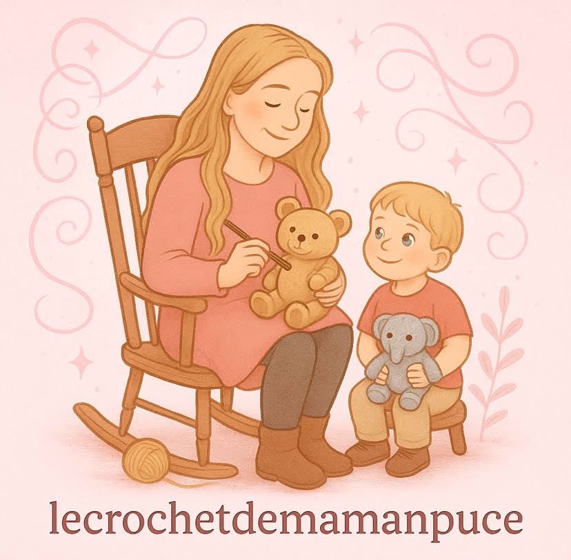 Alexandra, Le crochet de maman puce