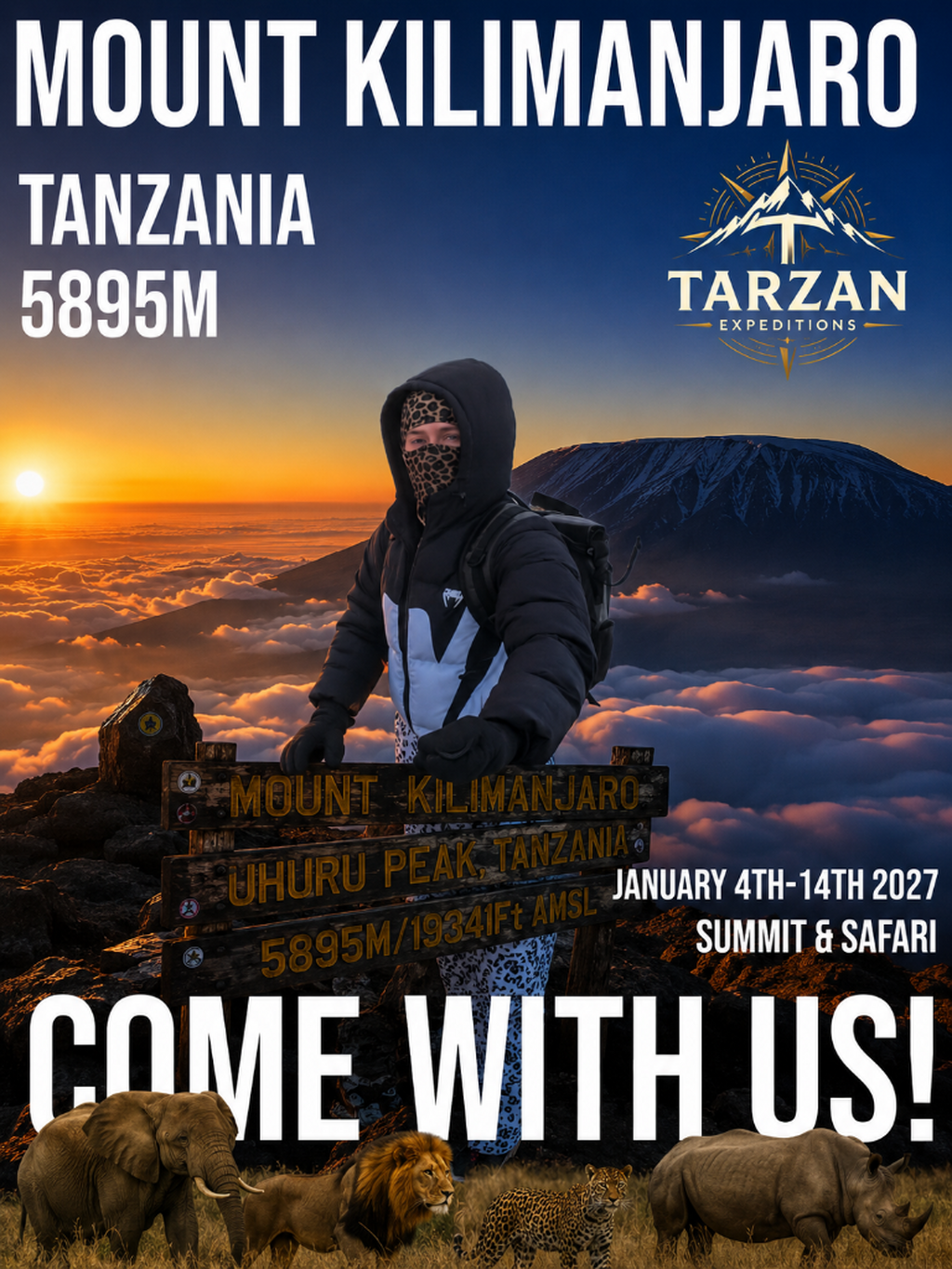 🏔Climb Kilimanjaro with me! 🏔 only 7 spots left!