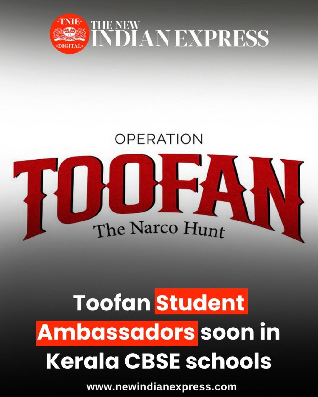 Toofan Student Ambassadors soon in Kerala CBSE schools